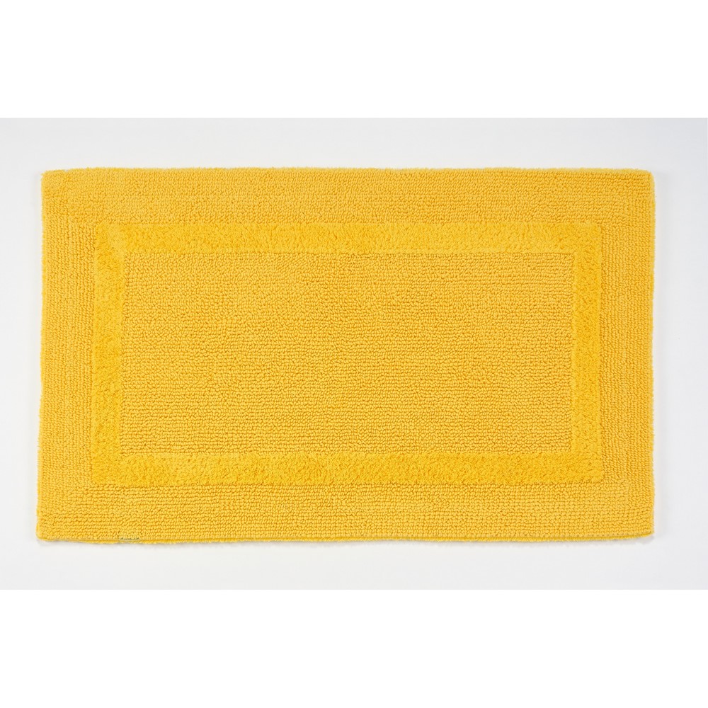 Reversible Bath Mat 830 by Designer Abyss & Habidecor in Banane Yellow